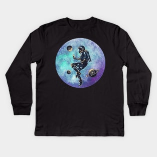 Astronaut Lover Kids Long Sleeve T-Shirt